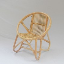 이케아 라탄 의자 카페 1인용 식탁 원목 라탄 흔들 스툴 야외 일본 아파트 레저 어린이 침실 기숙사 등나무 등받이 안락 가구 가구 어린이 라운지 h, 타입 옐로우 s