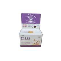 안국건강 눈건강 루테인 지아잔틴 60캡슐, 4box, 단품