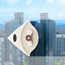 베란다 아파트 유리창 창문 청소 세척 닦이 5-25mm, 자석유리창청소5-25mm