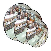 실내반사경 일반형 / 안전 관찰 감시 도난 방지 코너거울 설치, 1개