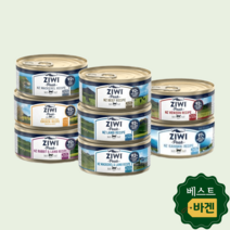 지위픽 고양이사료 습식 캔 캣푸드 레시피 85g 6개, 지위픽 습식사료 캣푸드 닭고기 85g 6개