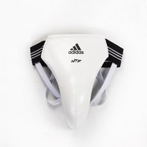 Adidas 남성용 공인샅보대 시합용 낭심보호대, 화이트
