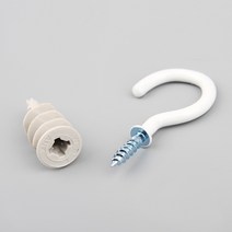 물음표 고리나사 (대) 석고보드앙카 포함