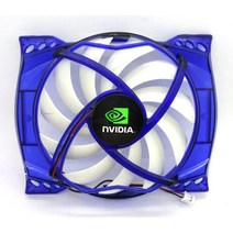 미션 오일 쿨러 GeForce GTX 650 용 fosoningN650-1GD5 / OCV1GTX650 그래픽 카드 시스템 냉각 팬, 파란색