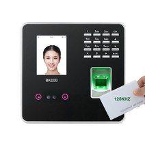 zk bk100 tcpip usb 생체 인식 지문 얼굴 얼굴 인식 직원 시간 출석 기계 시간 시계 레코더 장치, bk-b-id, au 플러그, 영어