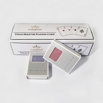 후니갬블 다이아몬드 고급 홀덤카드 엠보싱 트럼프카드 플레잉카드, 3_1박스12P(레드6P+블루6P)