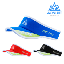 아오니제 트레일 러닝 스포츠 썬캡 자외선차단 등산 울트라 마라톤 모자 남녀공용 AONIJIE E4075, 레드