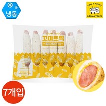 꼬마트럭 체다치즈덕 핫도그 135g x 7개입 1봉