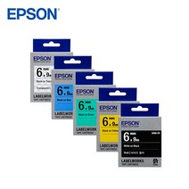 [EPSON]엡손라벨 테이프 6mm, SS6K-PX