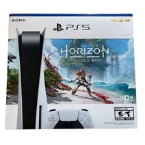 소니플레이스테이션5 Blu-ray Disc Edition – Horizon Forbidden West Bundle- NEW!