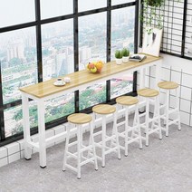 스벅테이블 카페 창가 폭40cm 홈바 대리석패턴 사이드, 140x40x105x싱글  색상 비고
