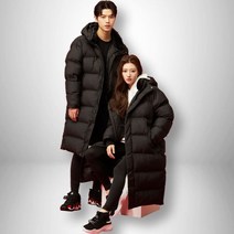 [천삼백케이] [훼르자] 훼르자 신형 심리스 롱패딩 (블랙) 22WF22983