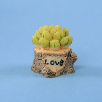 테라리움 미니 3D 다육 선인장 장식 DIY 송진 공예 정원 미니어처, ._31