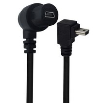 30CM USB 2.0 마이크로 5Pin 남성 여성 AUX 플러시 패널 마운트 방수 연장 케이블 자동차 트럭 보트 오토바이 대시 보드, 03 Straight, 01 0.3m