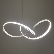 LED 러블리 라인 30W 주백색 뫼비우스 루프 아로스 식탁 인테리어 조명