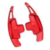 벤츠 A 클래스 W177 세단 MB A180 자동차 스티어링 휠 패들 시프트 익스텐션, 02 빨간
