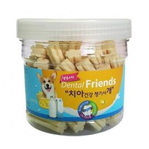 개껌 덴탈프랜즈 밀크와 치즈 300g 노령견 치석 제거, 상세페이지 참조