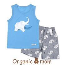 [오가닉맘(ORGANICMOM)] 블루토이슨민소아동내의(MFM5SS02)