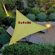 타프스크린 텐트 타프쉘 캠핑 Uv 차단 천막 삼각형 캐노피 6x6x6m 야외 쉼터 차양 방수 해변 정원 자동차, [01] 3x3x3 green
