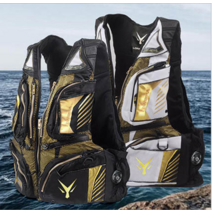 LONSIDA 낚시 조끼 민물 바다 루어 다용도 사계절, L, 화이트