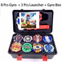 탑스 세트 발사대 Beyblade Toys With Starter and Arena Bayblade 금속 신 버스트 Bey Blade Blades, [19] SNH-PT-3