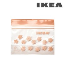 ISTAD 지퍼백 0.3L 오렌지 304.859.20, 단품