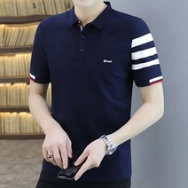 반팔 여름 트렌드 칼라 카라 하라주쿠 스타일 티셔츠 상의 ins 하복남