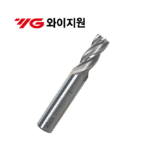 와이지원 4날 하이스 엔드밀 비코팅 1.0 - 36.0mm 모음, 8.0mm E2412080