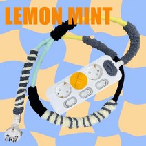 예쁜 인테리어 감성 커스텀 멀티탭 LEMON MINT, lemon mint (레몬민트)