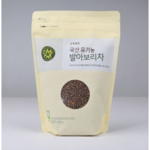 초록마을 국산 유기농 발아 보리차, 400g, 5개