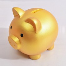 돼지저금통(골드) (소) 예쁜저금통 모금저금통
