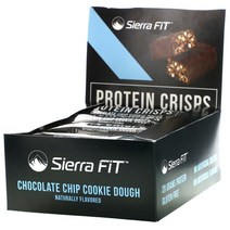 Sierra Fit 프로틴 크리스프 초콜릿 칩 쿠키 도우 12개입 각 56g(1.98oz)