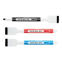 라인플러스 지우개 보드마카 자석 레드, 2개