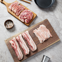 [육라운드] 한돈 알뜰 4~5인 세트 삼겹살 600g 목살 300g 항정살 300g 가브리살 300g 온라인정육점 삼겹살택배 목살구이 캠핑고기 육라운드 육류도매, 일반 1.5Kg