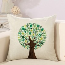 라이프트리 린넨 쇼파쿠션 커버 (45 x 45 cm)