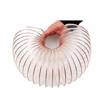 투명 우레탄 닥트호스 집진기호스 300mm 1미터 단위