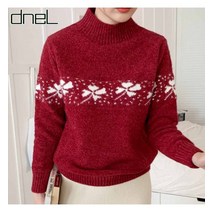 드넬 드넬 눈꽃클로버니트DWK23542A