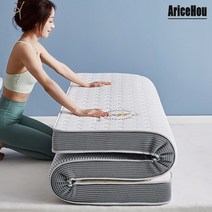 매트리스토퍼 돌 침대 라텍스 매트리스 토퍼 살이 포동하게 덮인 가정용 다다미 매트 학생 기숙사 싱글 킹 사이즈 메모리 폼, 90x190cm-35x75in, 8cm thickness