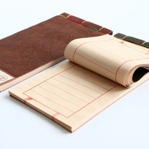 가죽 표지 세로줄 15행 가로 노트 고전 옛날 서책 실 제본 공책 고대 서당 책, B.다크그린(가죽), 회색선(15행1.8cm간격)