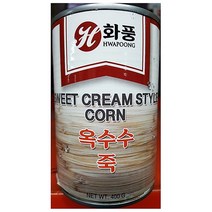 와이딜 업소용 전문 화풍 크림콘 400g X4개 옥수수죽 통조림, 총 수량본상품선택, 개당 중량본상품선택