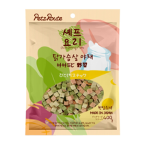 펫츠루트 셰프 요리 강아지 간식, 1, 닭가슴살 야채 400g