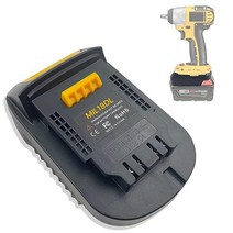 Milwaukee-Dewalt 배터리 어댑터용 Echoyee Milwaukee M18 18v 리튬 배터리용 Dewalt 18v-20v 리튬 배터리로 변환 변환기 MIL18DL