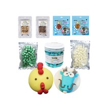 꼬메빔보 향기 버블솝플레이 비누클레이 리필 50g - 1kg, 500g, 파랑