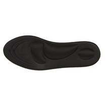 라온텐 메모리폼 깔창 블랙 남자용, 1개