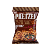 Sea Food Taste 삼진 미니 프레첼 볶음양념맛 85g 4개