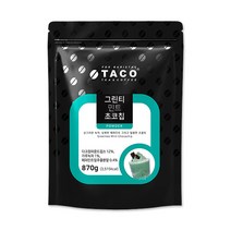 [타코]그린티민트초코칩 870g (리필파우치), 단품
