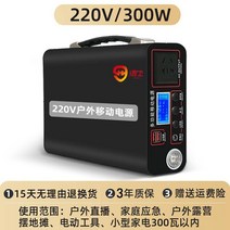 파워뱅크 캠핑용배터리 인산철 밧데리 야외 고출력 파워탱크 카라반 캠핑카, 300W16만 밀리암페어