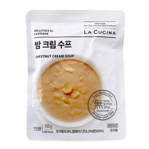 [맛있는 ] 라쿠치나 밤 크림 스프 160g, 없음, 상세설명 참조