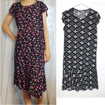 오렌지라임 날개 원피스 쿨원피스 홈웨어