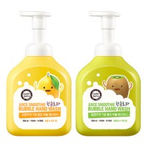 해피바스 레몬이랑 버블 핸드워시 250ml + 키위랑 핸드워시 250ml, 단품